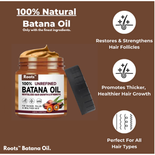 Roots™ Batana Natural Hair Growth Oil