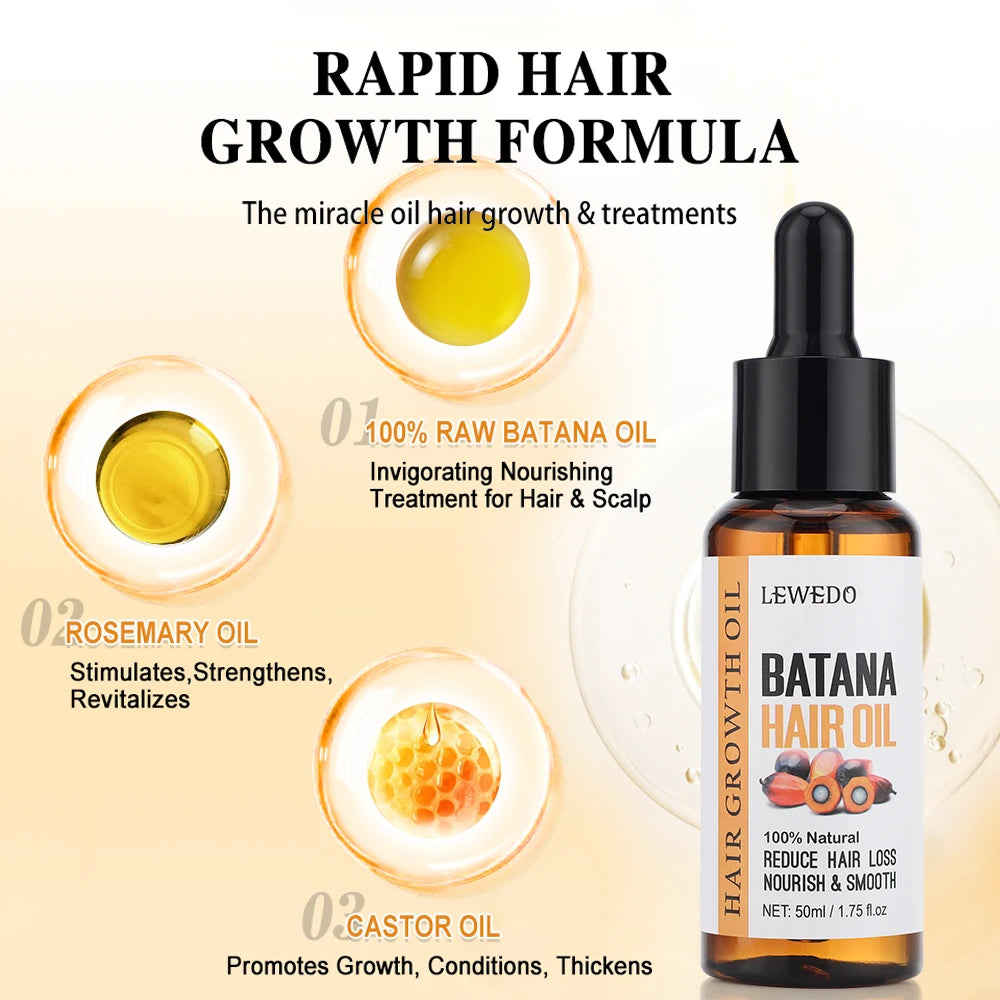 Roots™ Batana Natural Hair Growth Oil Travel Edition